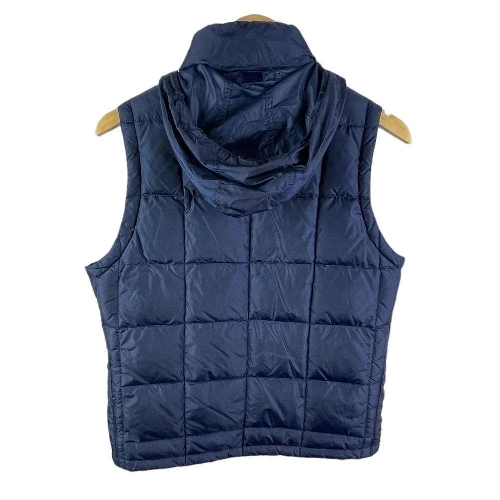 Abercrombie Goose Down Feather Puffer Vest Blue Size Medium - Picture 5 of 11